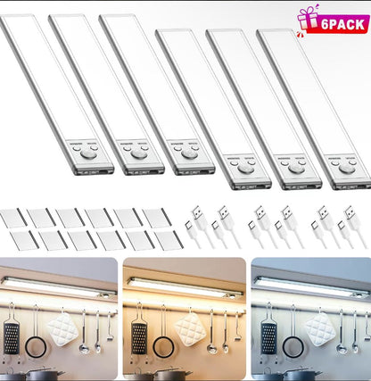 Under Cabinet Lights,76LED Motion Sensor Night Light Indoor
