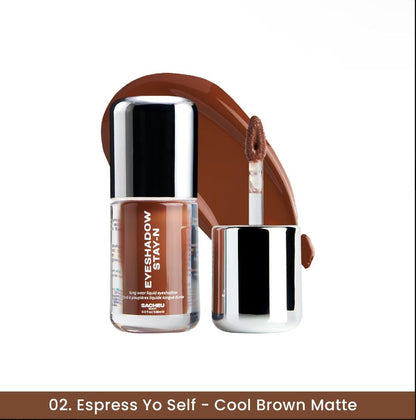 Eyeshadow STAY-N, a long-lasting, crease-proof liquid eyeshadow