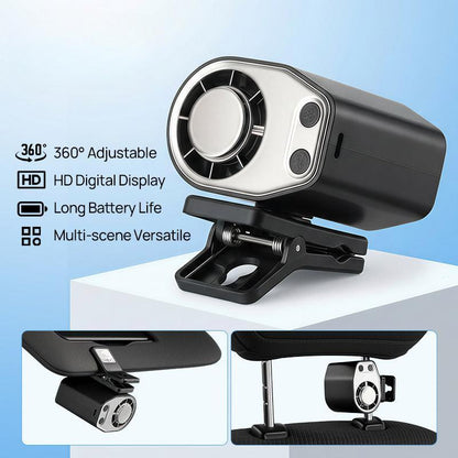 Semiconductor Cooling Car Clip-On Fan