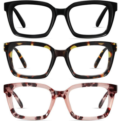 3 Pack Tortoiseshell Reading Glasses