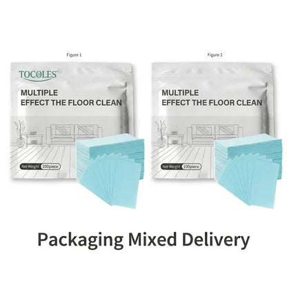 100 Piece Floor Cleaning Tablets Multi-Surface Cleaner for Hardwood Laminate Tile