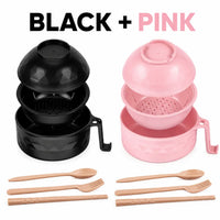 Black and Pink