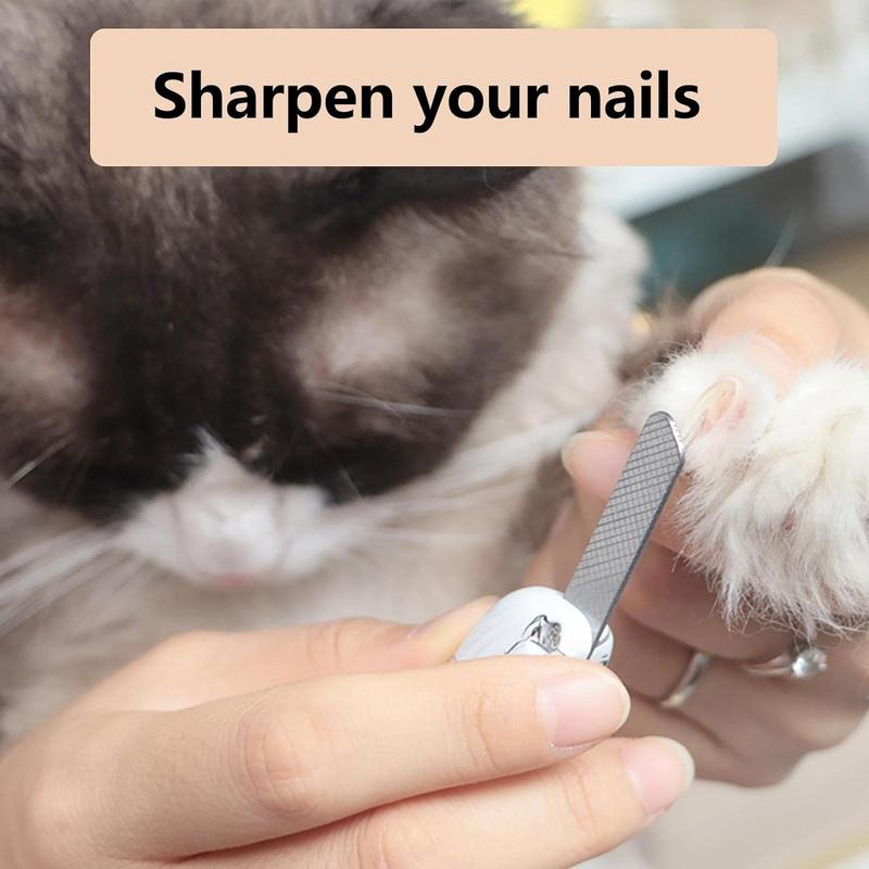 2 IN 1 Pet Nail Clipper, with LED Light for Pet