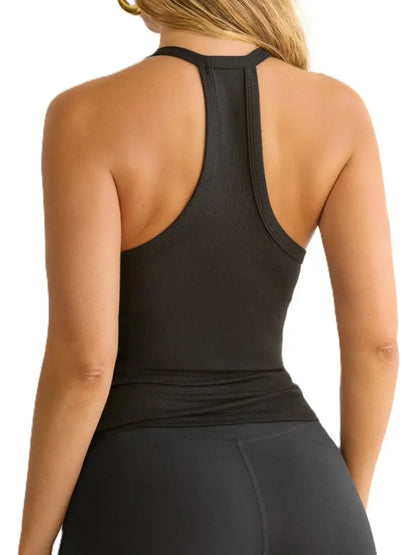 V Neck Racer Back Tank Top (2 Pack)