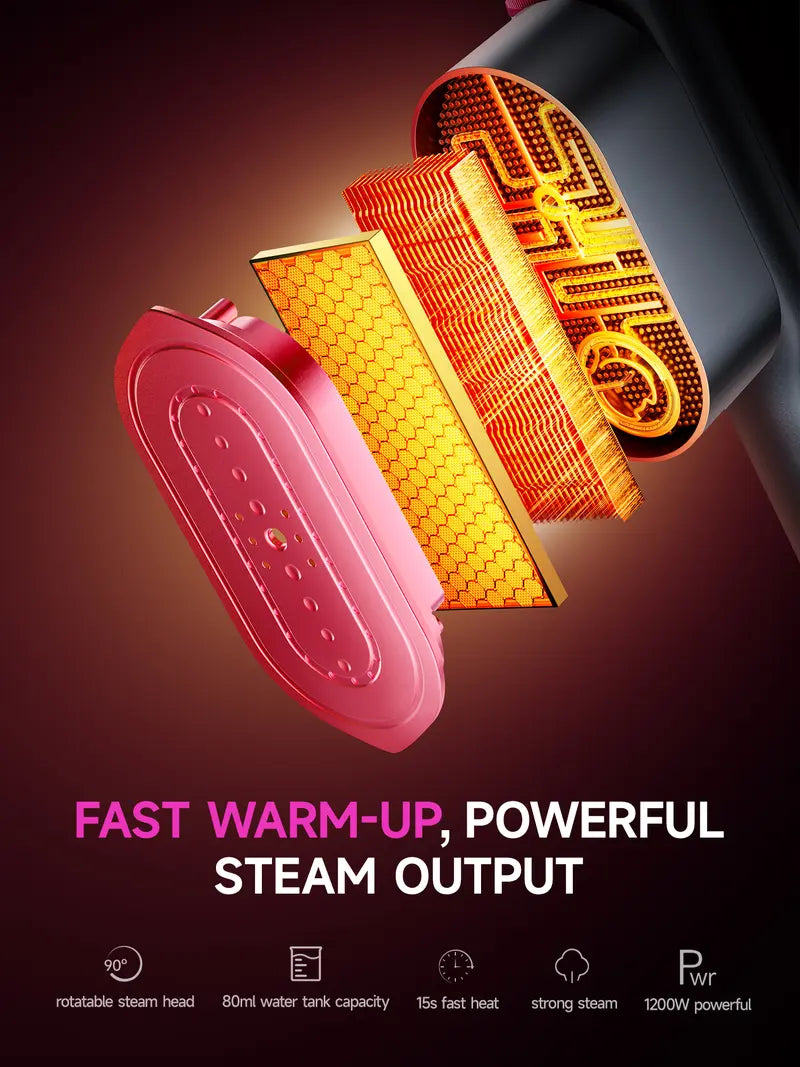 Garment Steamer for Clothes, Portable Travel Clothing Steamer Iron