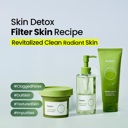 [beplain Official] Skin Detox Trio for Filter Skin| Korea's No.1