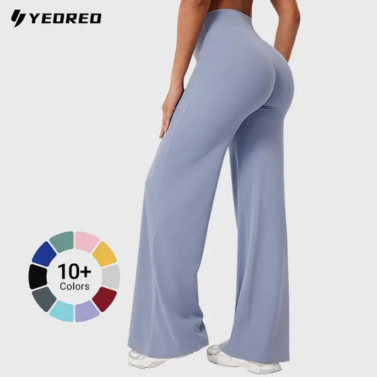 YEOREO Eddiy Leggings High-Waist Straight-Leg No Front Seam Buttery Soft Gym Yoga Pants