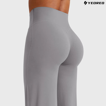 YEOREO Eddiy Leggings High-Waist Straight-Leg No Front Seam Buttery Soft Gym Yoga Pants