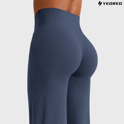 YEOREO Eddiy Leggings High-Waist Straight-Leg No Front Seam Buttery Soft Gym Yoga Pants