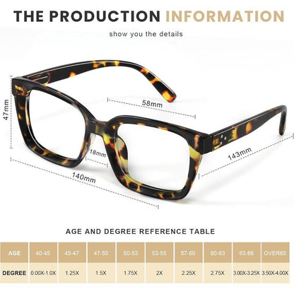 3 Pack Tortoiseshell Reading Glasses