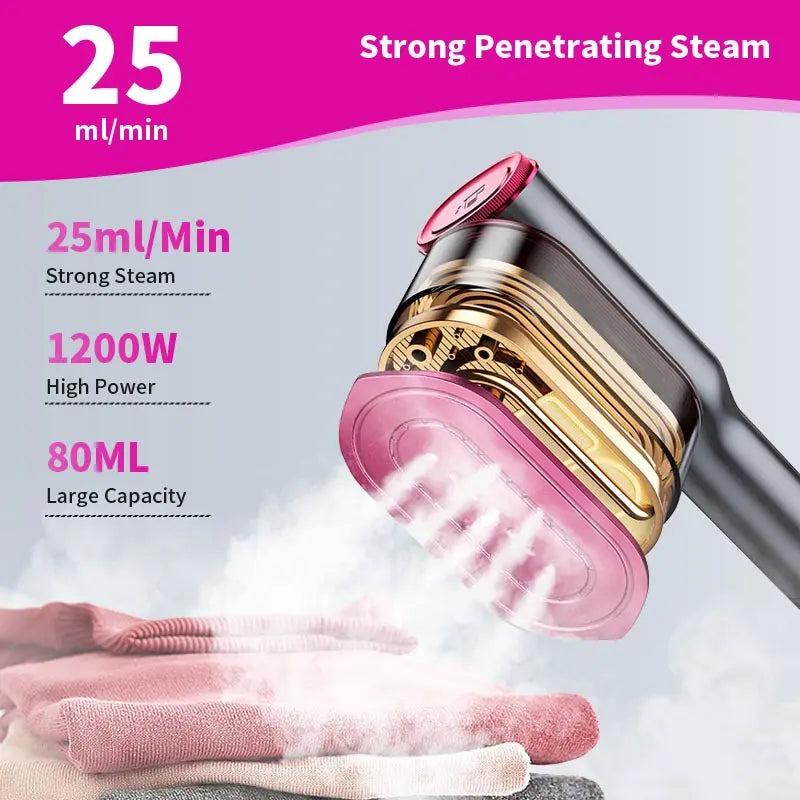 Garment Steamer for Clothes, Portable Travel Clothing Steamer Iron