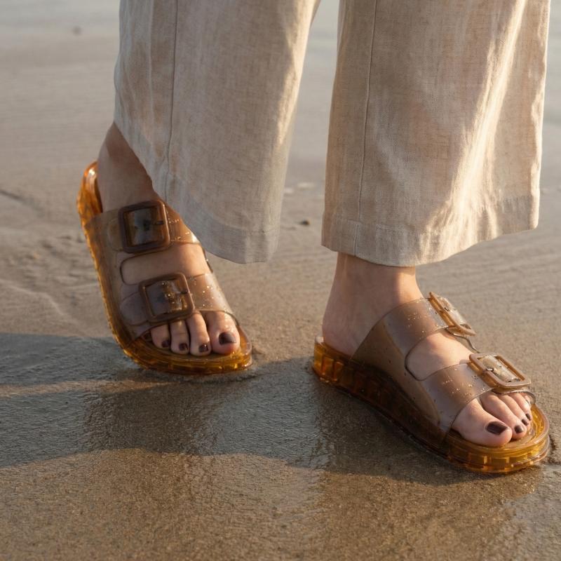 Pool Jelly Slide Sandals