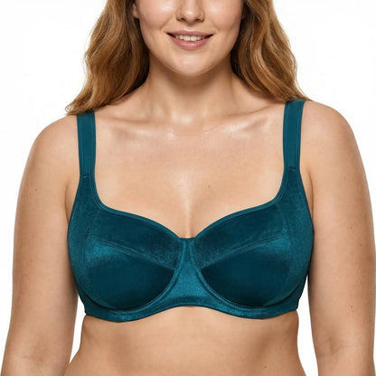 Starry Night Plus Size Glass-Shimmer Fabric Mesh