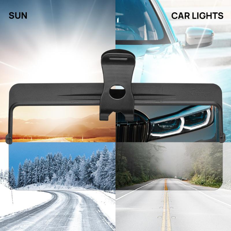Joytutus Universal Anti-Glare Polarized Car Sun Visor Extender