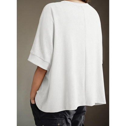 Dokotoo Women's Top Loose Oversized Basic Tee [2 Pack]