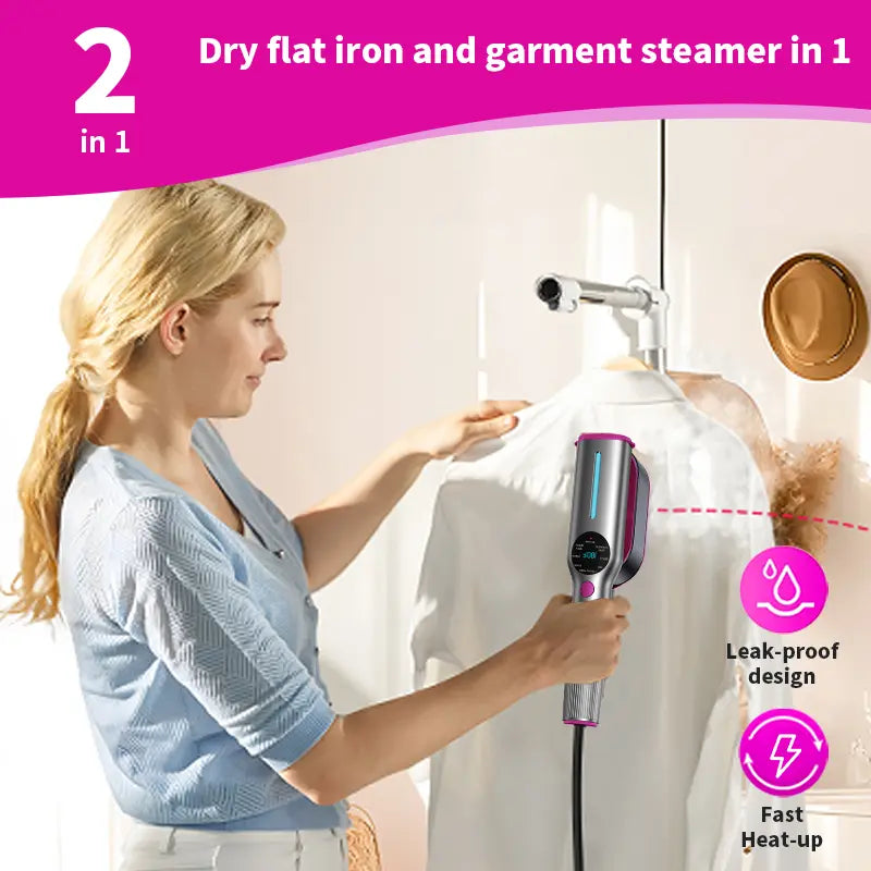 Garment Steamer for Clothes, Portable Travel Clothing Steamer Iron