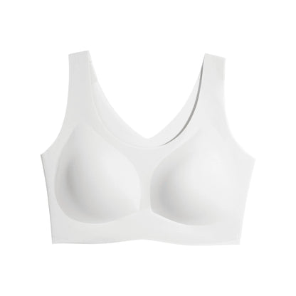 Full Coverage Wireless Bralette Widen Straps Side