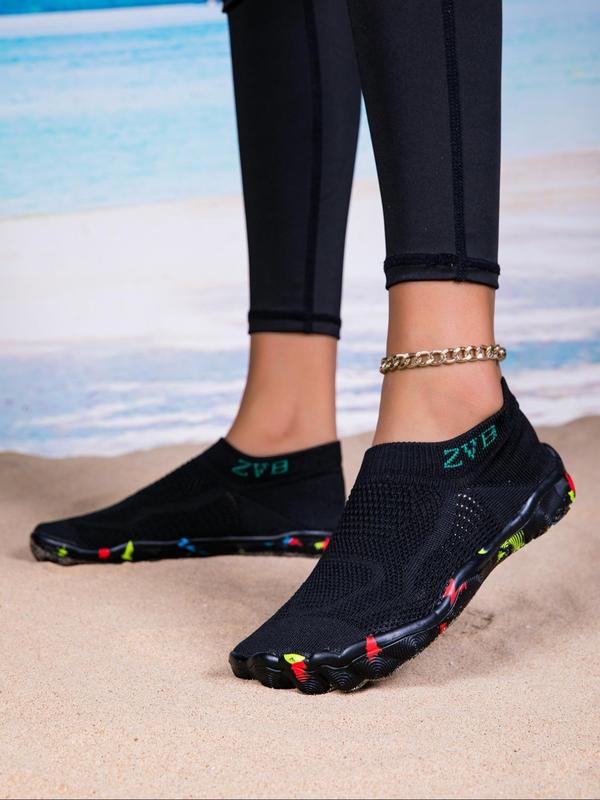 Women's Breathable Water Shoes with Polyester Upper and EVA Sole