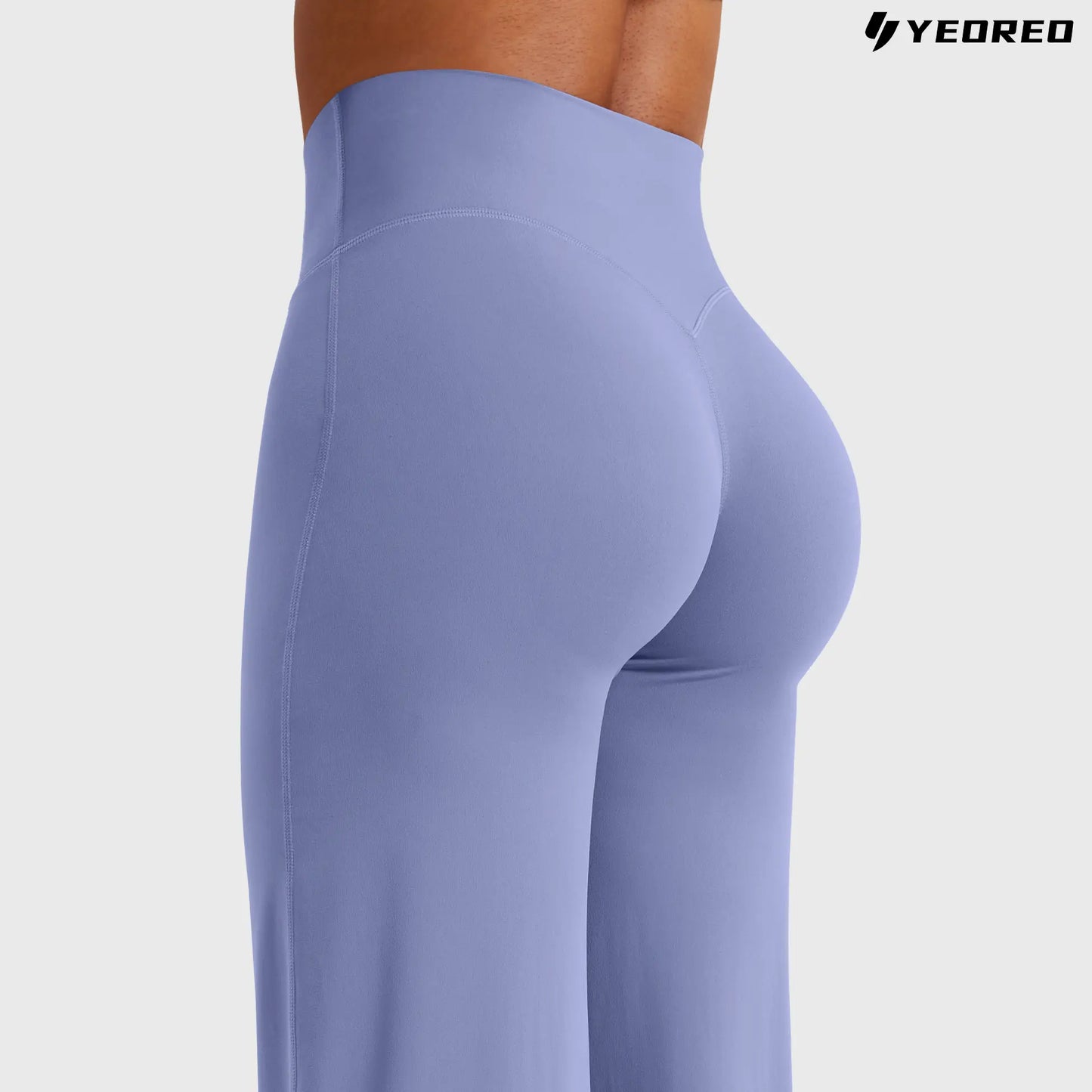 YEOREO Eddiy Leggings High-Waist Straight-Leg No Front Seam Buttery Soft Gym Yoga Pants