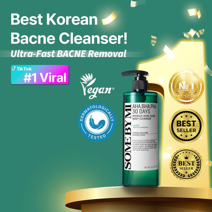30 Days Miracle Acne Clear Body Cleanser 13.5oz