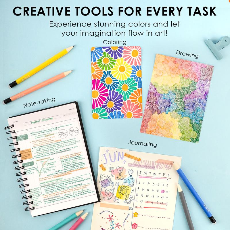 Erasable Gel Pen Set Medium Point Pens with Eraser