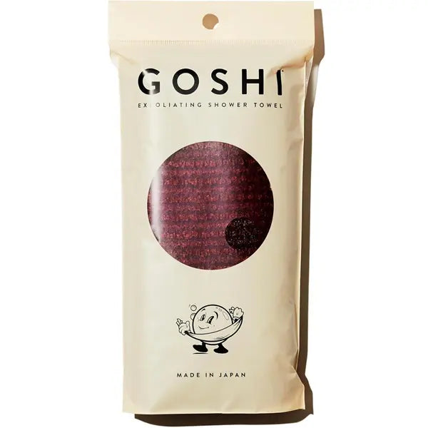 GOSHI Exfoliating Shower Bath Towel - Rip-Resistant (2 Pack)