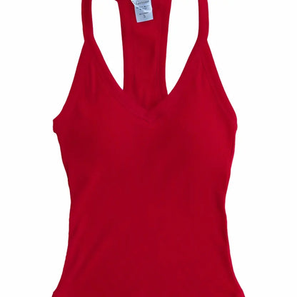 V Neck Racer Back Tank Top (2 Pack)