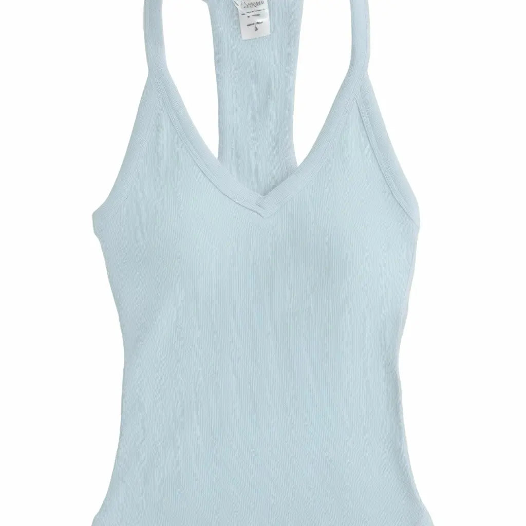 V Neck Racer Back Tank Top (2 Pack)