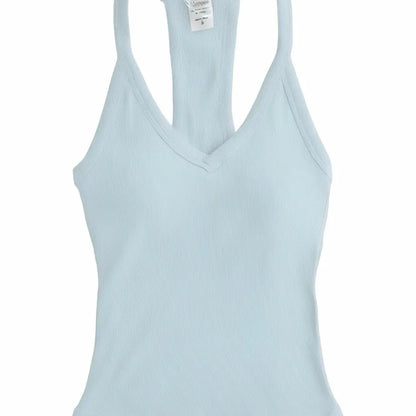 V Neck Racer Back Tank Top (2 Pack)
