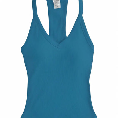 V Neck Racer Back Tank Top (2 Pack)