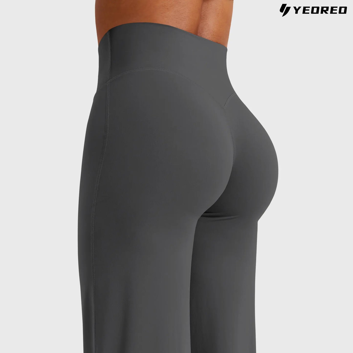 YEOREO Eddiy Leggings High-Waist Straight-Leg No Front Seam Buttery Soft Gym Yoga Pants