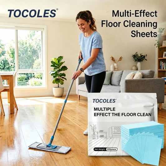100 Piece Floor Cleaning Tablets Multi-Surface Cleaner for Hardwood Laminate Tile