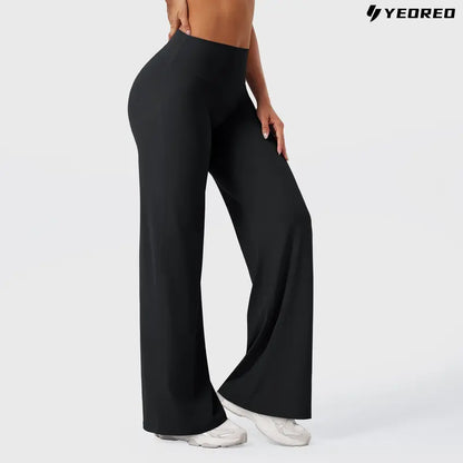 YEOREO Eddiy Leggings High-Waist Straight-Leg No Front Seam Buttery Soft Gym Yoga Pants