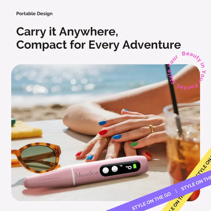 PC90G Rechargeable Nail Drill 20000RPM, Portable Electric Nail File with Sanding Kit for Manicure & Pedicure