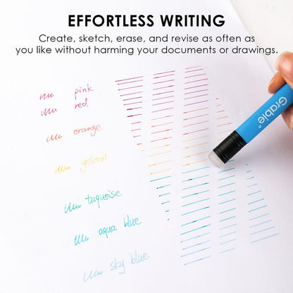 Erasable Gel Pen Set Medium Point Pens with Eraser